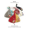 Wholesale Children's Cartoon Christmas Fur Ball Warm Knitted Beanie