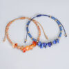 23011161963_201118516 Wholesale Color Irregular Crushed Stone Beads Bracelet