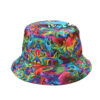 23039886477_1510934832 Wholesale Cotton Polyester Plant Print Pattern Bucket Hat