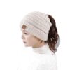 Wholesale Winter Outdoor Knitted Hat Warm Knitted Thickened Pullover Woolen Hat