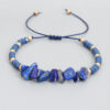 23097313032_201118516 Wholesale Color Irregular Crushed Stone Beads Bracelet