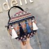 23134179844_469688590 Wholesale Weaving Ethnic Round Bag Chain Shoulder Bag