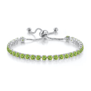 Platinum + olive Greenstone