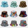 23220698909_1510934832-1 Wholesale Cotton Polyester Plant Print Pattern Bucket Hat
