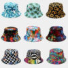 23220698909_1510934832 Wholesale Cotton Polyester Plant Print Pattern Bucket Hat