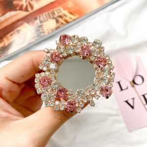Gem Bracket -25 Diamond Mirror-Pink