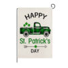 Wholesale Green St. Patrick's Day Linen Garden Flag