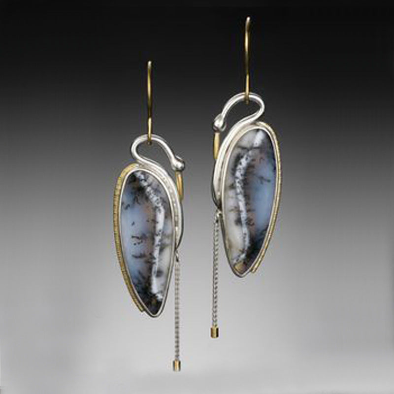 Wholesale Creative Onyx Earrings