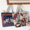 Wholesale Vintage Embroidery Knitted Bag Canvas Bag
