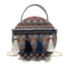 23317025360_469688590 Wholesale Weaving Ethnic Round Bag Chain Shoulder Bag