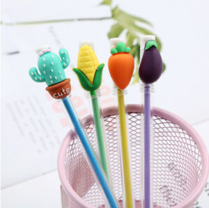 23323024908_1180650059 Wholesale Plastic Cartoon Simulation Vegetable Gel Pen