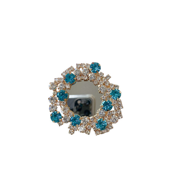 Wholesale Rhinestone Mirror Diamond Inlaid Mobile Phone Holder