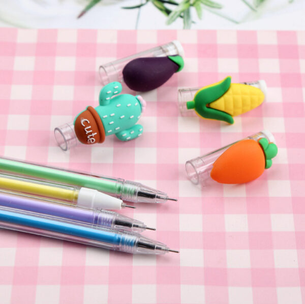 Wholesale Plastic Cartoon Simulation Vegetable Gel Pen