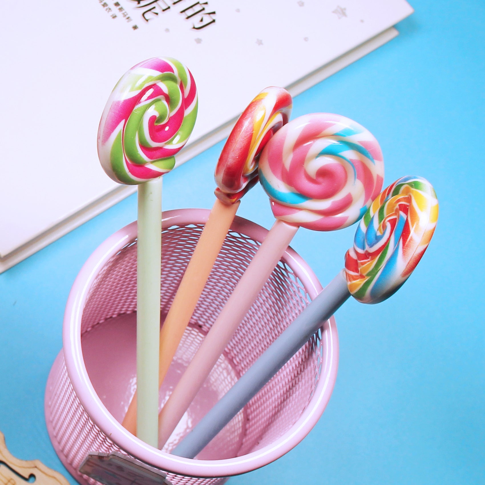 Wholesale Plastic Lollip Gel Pen