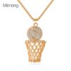 Wholesale Basketball Hoop Necklace Alloy