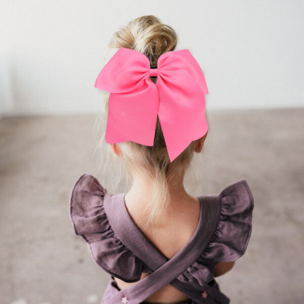 23567335150_1102516687 Wholesale Kids Bows 8 Inch Cheerleader Swallowtail Fishtail Hair Scrunchies