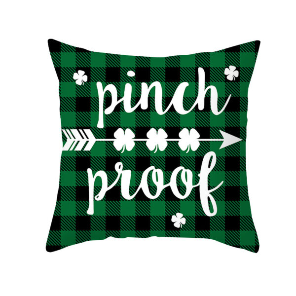 23571878223_1484136093 Wholesale of Green St. Patrick's Day Peach Skin Velvet Printed Pillow Covers