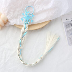 8# frosted snowflake braids