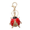 Wholesale Diamond Beetle Alloy Keychains