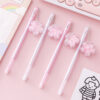 Wholesale Plastic Pink Flower Pendant Water Pen