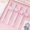 Wholesale Plastic Pink Flower Pendant Water Pen