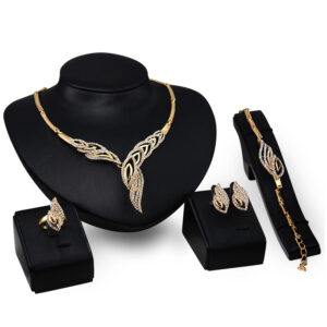 2397598395_1854979004 Wholesale Alloy Jewelry Set Necklace Earrings Four Pieces Set