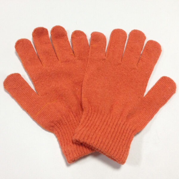 2457286898_579133254 Wholesale Winter Warm Five Finger Gloves Solid Color Acrylic Knitted Gloves