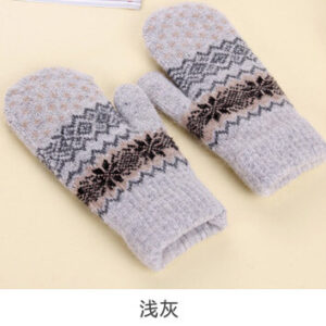 Light Gray [snowflake edging gloves]] / All yards