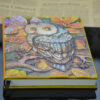 Wholesale Faux Leather Relief Owl PU A5 Notebook Notebook