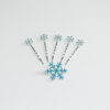 2652804167_66428711 Wholesale Diamond Studded Alabaster Hair Clips Set of Six