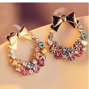 Colored earrings a4228
