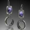 26b7274e885d6c6c0038b9e695092ee8 Wholesale Purple Gemstone Alloy Earrings