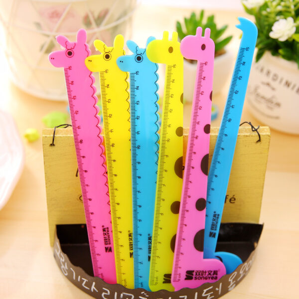 Wholesale Plastic 15cm Giraffe Ruler