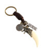 Wholesale Spike Leather Keychain