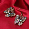 Wholesale Vintage Bohemian Ethnic Style Butterfly Earrings