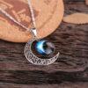 2892572772_1780597061 Wholesale Starry Sky Moon Time Gemstone Necklace