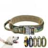 2a6bf9b86757fb3bbe63479383ada408 Wholesale Outdoor Nylon Water Repellent Adjustable Tactical Dog Collar