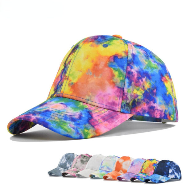 2b89780fc21e9391bb398f6edd67a119-1 Wholesale Tie Dye Cotton Hat