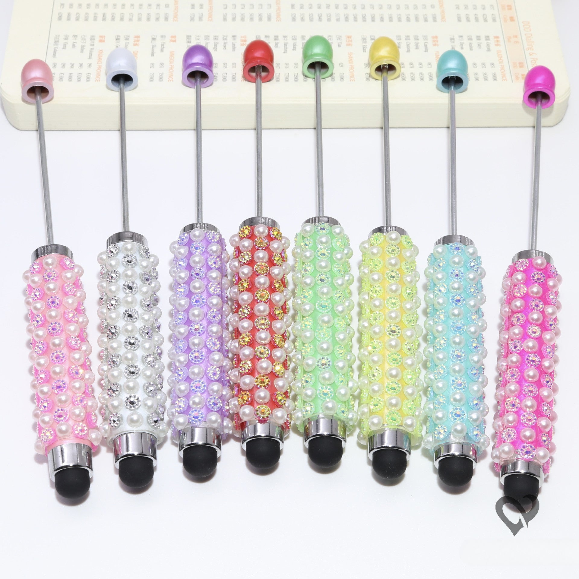 Wholesale Plum Blossom Diamond Pearl DIY Touch Screen Color Creative Touch Screen Pen
