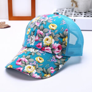 Wholesale Acrylic Fiber Boss Recommended Flower Baseball Cap