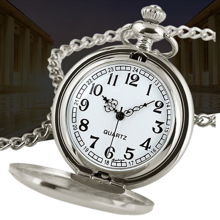 Wholesale Classic Black Rrsible Vintage Quartz cket Watch