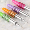 Wholesale Diamond Stud Lipstick Plastic Ballpoint Pen