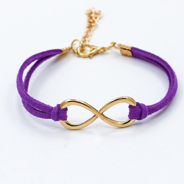 3167675987_2130544268 Wholesale Symbol 8 Hemp Rope Alloy Bracelet
