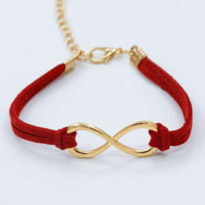 Red 8 word bracelet 8059