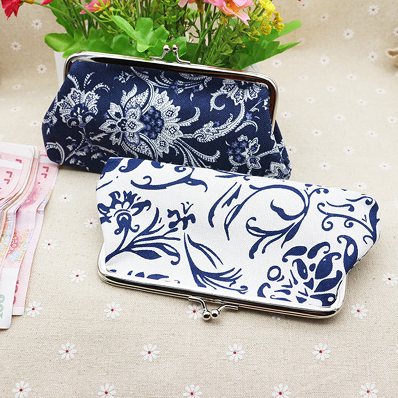 Wholesale Canvas Ethnic Style Coin Purse