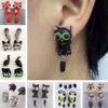 Wholesale Cute Animals Soft Pottery Clay Earrings