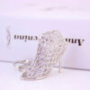 3236993692_1208547703 Wholesale Zinc Alloy Crystal Hollow High Heels Keychain