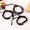 3240425182_2118088041 Wholesale Vintage Woven Leather Bracelet