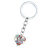 Wholesale Mother's Day Alloy Heart Inlaid Diamond Engraved Keychains