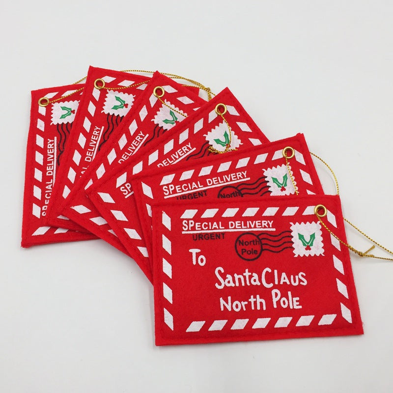 Wholesale Christmas Envelopes Christmas Tree Hanging Christmas Decoration Splies